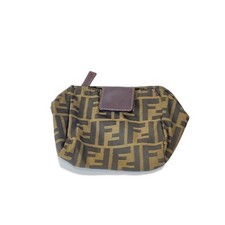 Borsa in tela marrone modello