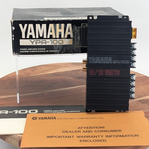 Yamaha ypa 100 amplificatore - yamaha,