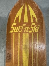 Skateboard vintage Surf N Ski di Fox Canada ruote in metallo 1960 raro
