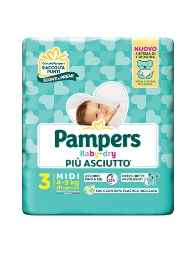 Pampers baby dry 3 - baby,