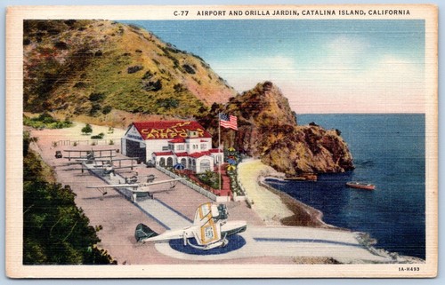 Cartolina isola catalina - cartolina,