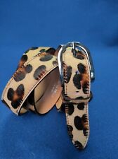 CINTURA DONNA VERA PELLE CAVALLINO MACULATO MADE IN ITALY