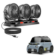 Ventilatore Per Citroen AMI Usb Ventola Raffreddamento 2 Velocità Rotazione 360°