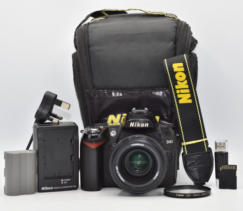 Nikon d90 fotocamera - nikon, reflex
