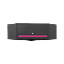 Armadio A Muro Angolare - Rosa