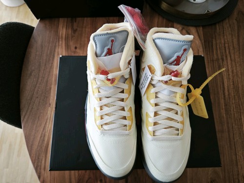 Off white nike air jordan - air, 5