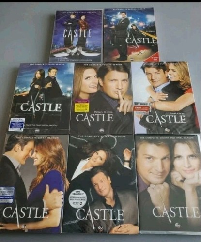 Castle seasons dvd - seasons, 1-8
