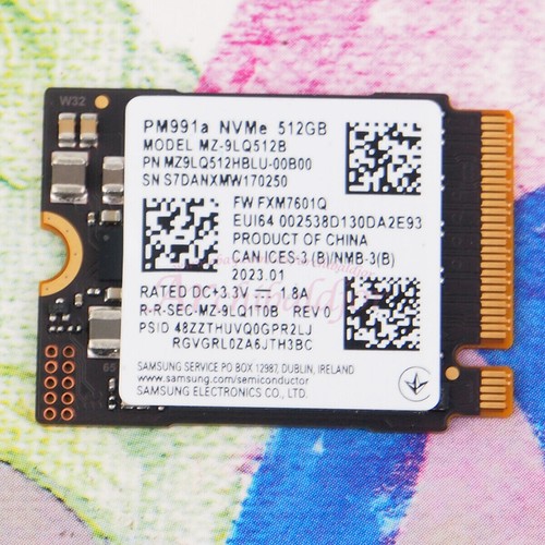 Samsung pm991a 512 ssd - samsung,