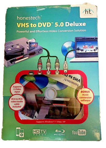 Honetech vhs dvd - vhs, deluxe