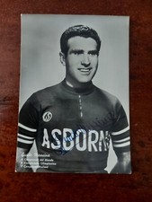 CICLISMO Cartolina GUIDO MESSINA AUTOGRAFATA  - ASBORNO originale (2169)