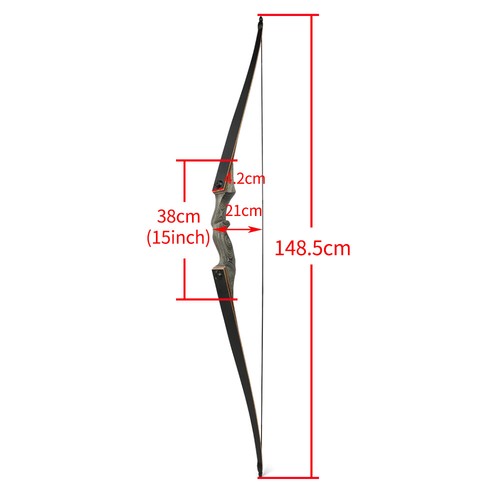 Arco lungo takedown - lungo, 60"