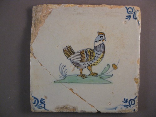 Antica piastrella pollo