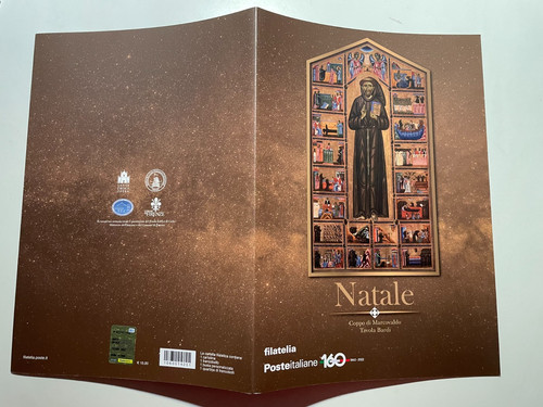 2022 folder filatelico natale - filatelico,