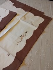 Lenzuola Matrimoniali Cotone Ricamate Con Federe E Lenzuolo Di Sotto 