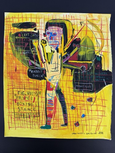 Jean michel basquiat quadro - jean-michel, su