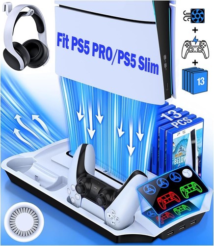 Ps5 slim stand ventola - slim, di