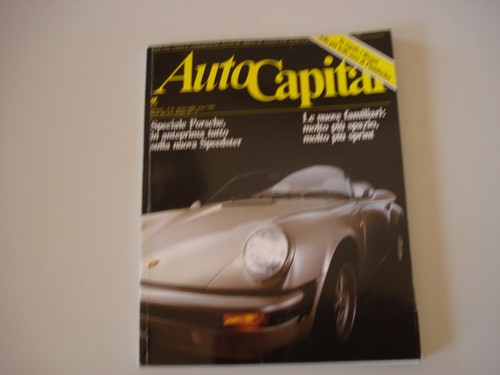 Autocapital 1988 maserati - autocapital, 8/1988