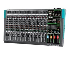 Depusheng PA16 Mixer Audio Professionale, Scheda Audio Console, Bluetooth
