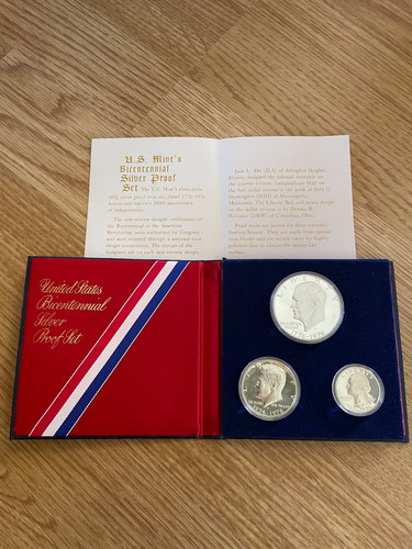 Mint bicentennial silver - "u.s.,