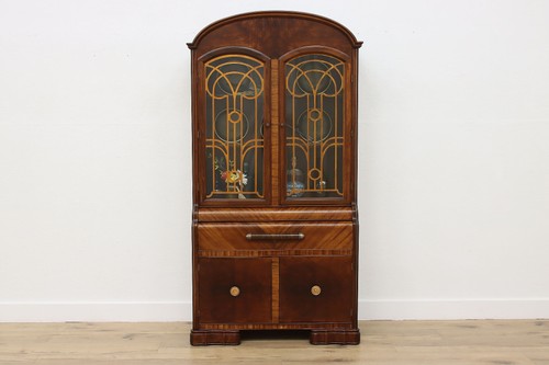 Art deco vintage walnut - art,