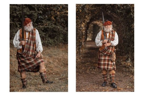 Scottish traditional highland - scottish,