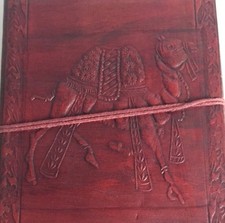 XL Leather Diary 17.8x12.7cm