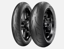 COPPIA GOMME METZELER 120/70-17 (58W) + 180/55-17 (73W) SPORTEC M9 RR DOT2024