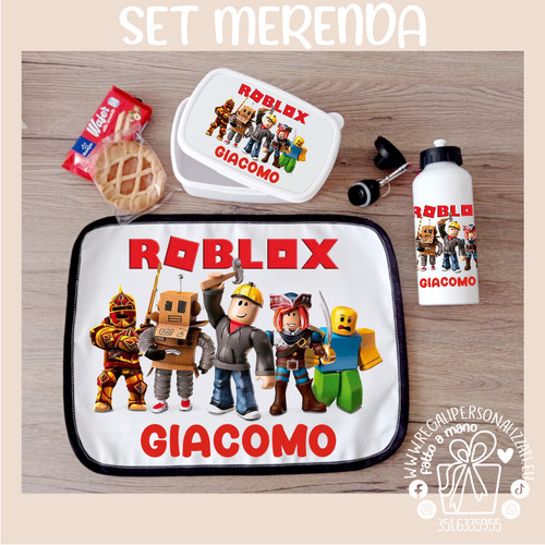 Set scuola merenda - merenda, con