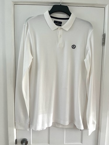 Polo bianca manica lunga henri - polo,
