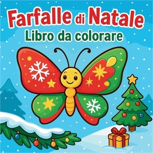 Farfalle natale libro da - natale,