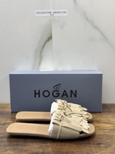 Hogan H685 Sandalo Suede Corda Casual Hogan Donna 36.5
