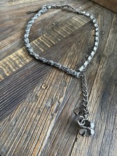 Collana Chanel CC metallo