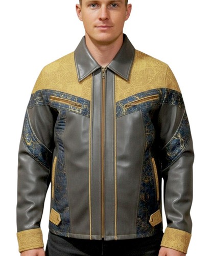 Giacca uomo pelle premium
