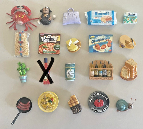 Lotto calamite da frigo - 19,