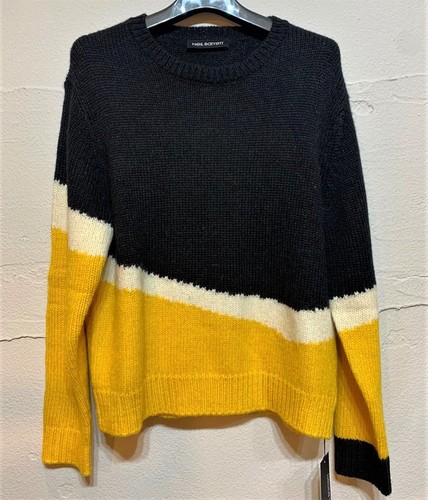 Neil barrett tricot bicolore - neil,
