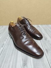 SUTOR MANTELLASSI OXFORD WHOLECUT - MARRONE SCURO - UK 10 - OTTIME CONDIZIONI