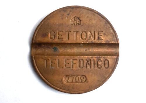 Gettone telefonico 7709 raro - telefonico,