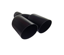 Terminale Di Scarico Nero 2X