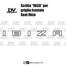 Scritta Ibiza per Paraurti