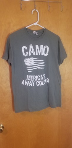 Gildan camo america away - "camo,