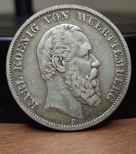 1874 F Wurttemburg Germania 5