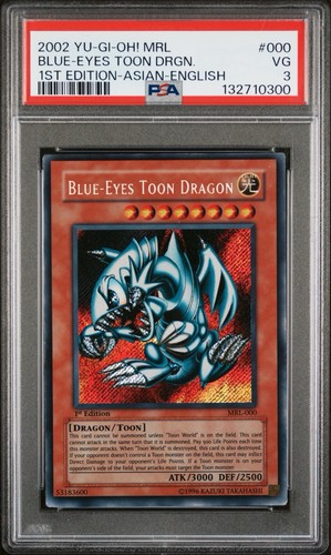 Blue eyes toon dragon - psa, 1st