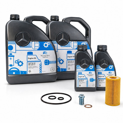 12l 5w30 mercedes olio motore - 12l,