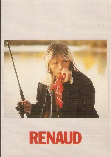 Renaud carte postale chanson - carte,