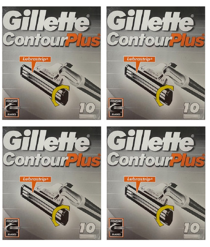 Gillette contour plus lame per - contour,