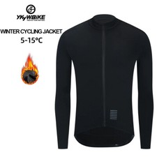 Maglia Ciclismo Invernale Uomo Pile Termico Abbigliamento Bici Strada Top 5-15°C