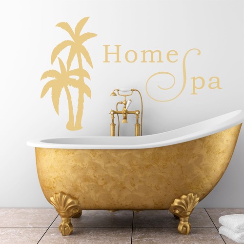 Adesivo bagno doccia casa spa - bagno,