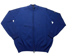 NV12006 CARDIGAN UOMO CON ZIP NAVIGARE
