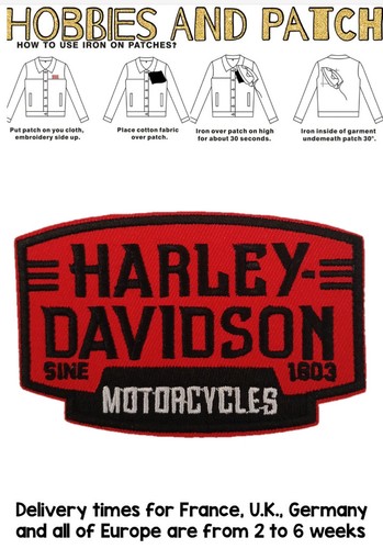 Patch harley davidson - patch, harley-davidson