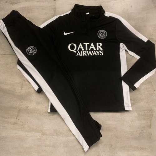 Nike psg tracksuit black - nike,